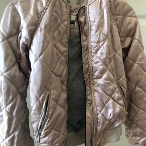 Rose gold forever 21 jacket